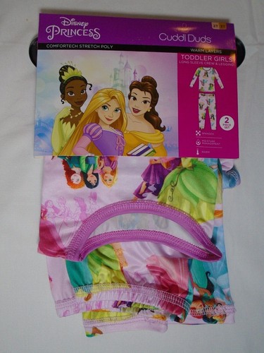 NWT Toddler Girls Cuddl Duds Thermal Warm Layers 2-Piece Set fabrics & prints - 第 6/43 張圖片