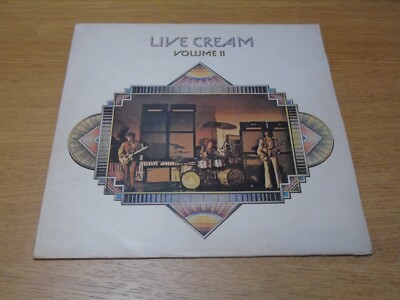 CREAM - Live Cream Volume II - 1972 UK 6-track live vinyl LP