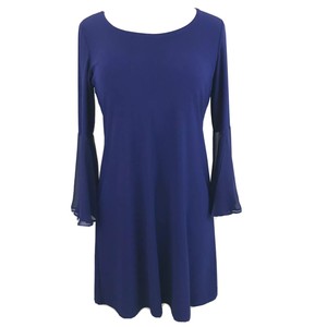 msk navy blue dress
