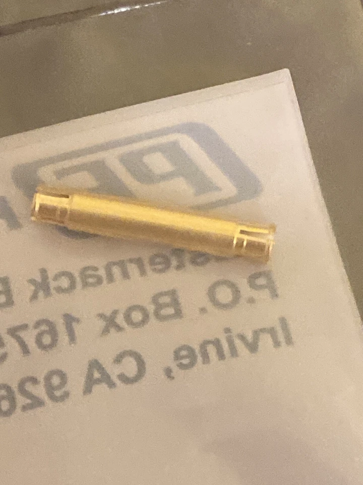 Adaptador Pasternack PE 9775 SMP hembra a SMP hembra 1 pieza, bala larga de 19,5 mm Foto 3 de 4