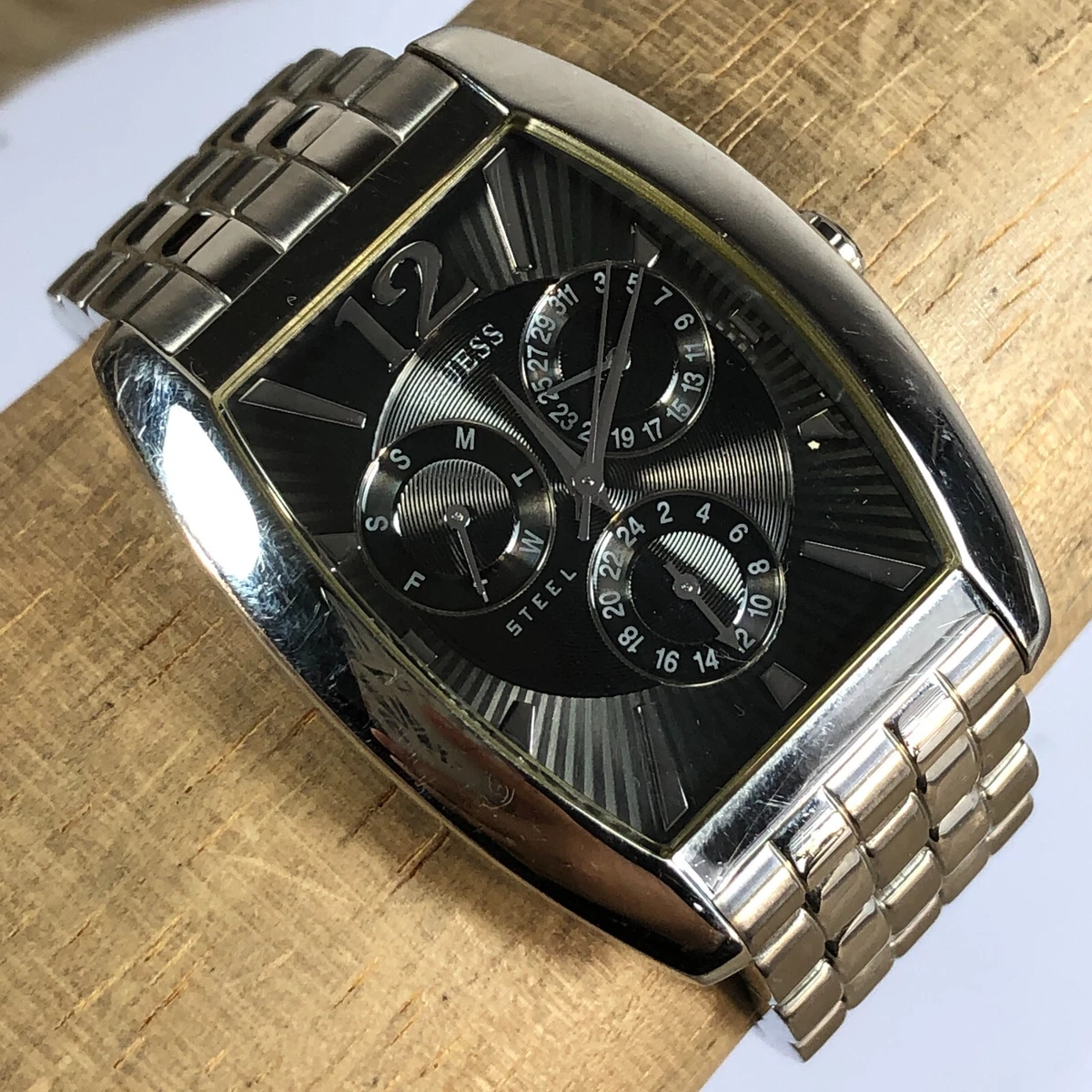 Guess steel japan movt prix cheap