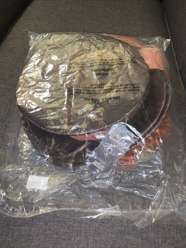 Disney MAD HATTER Satin Brocade Hat WITH HAIR Adult Size L Adjustable NEW Tags - Picture 10 of 10
