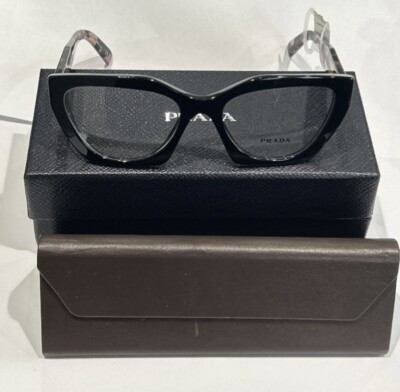 PRADA PR 09YV 21B1O1 Black Women's 54 mm Eyeglasses - New with Tags 54/18 140