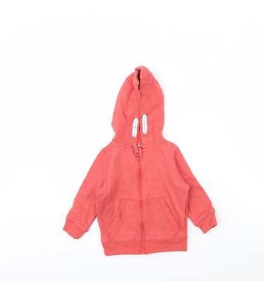 Muskat Baby rote Jacke Größe 12 Monate Reißverschluss