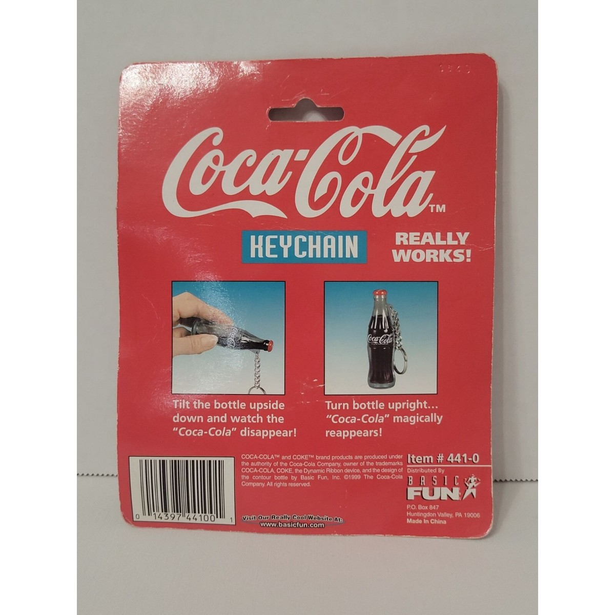 Basic Fun Coca Cola Keychain Item #441-0 | eBay