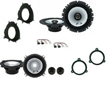 ALPINE Kit 6 casse SXE-1725S SXE-1350S PER RENAULT CLIO 2013> + ADATT/SUPP AUTO