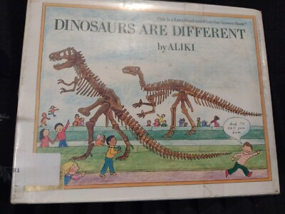Let's-Read-and-Find-Out-Science Ser.: Dinosaurs Are Different by Aliki (1985,...