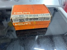 New 100-Count box Hilti X-W6-11-27D12 Threaded stud concrete nailer