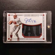 #5/5 Jacoby Brissett Rookie Patch Auto 2016 Panini National Treasures NC St Pats