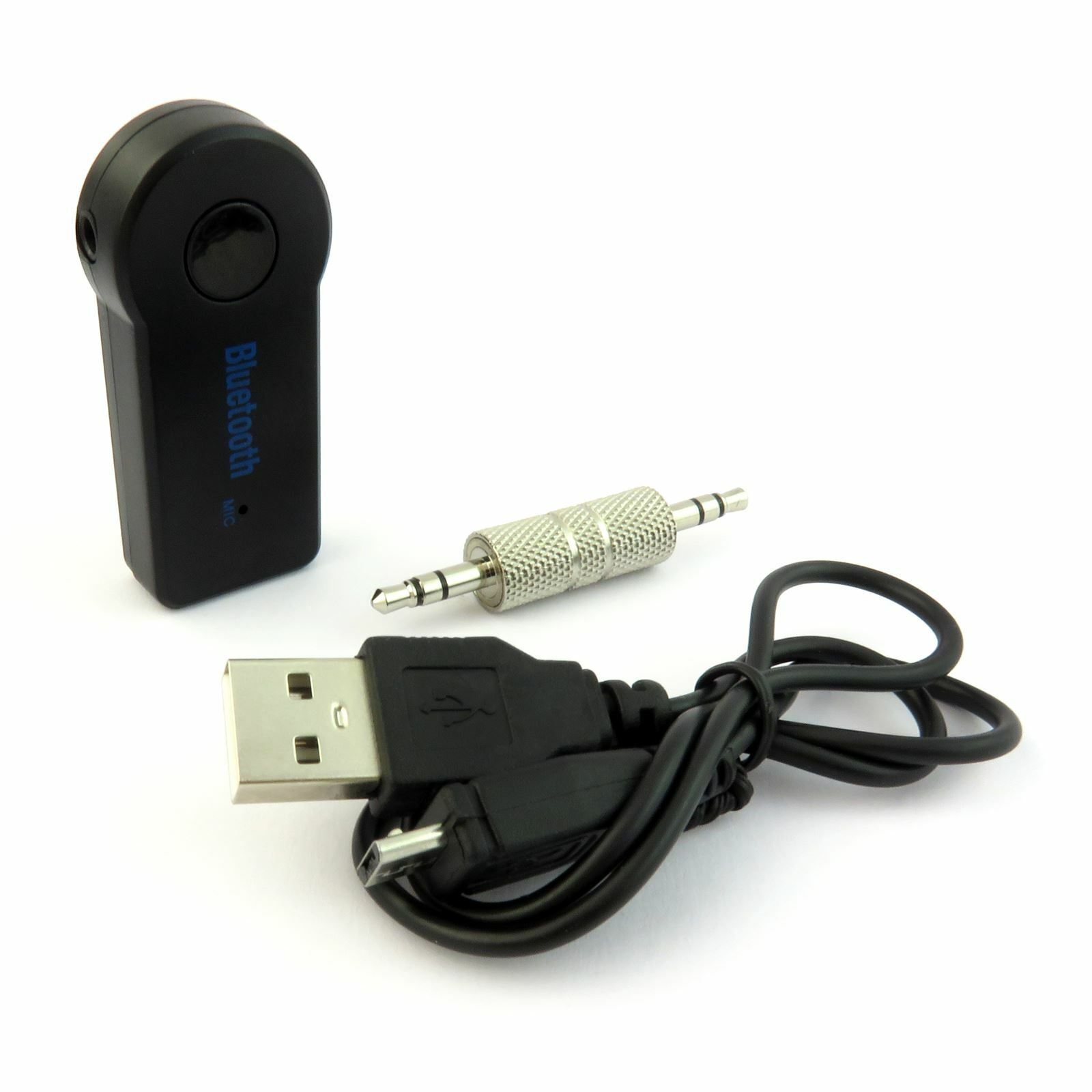 Kabellos 3.0 Bluetooth Audio Aux Empfänger 3.5mm Musik Auto Adapter