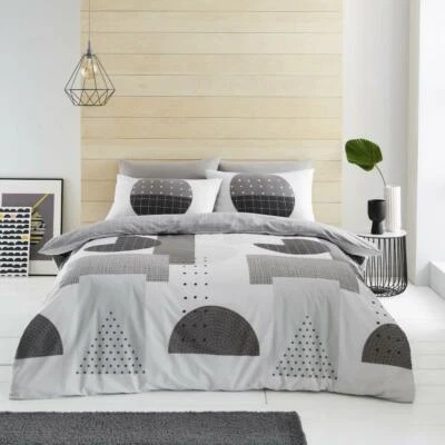 GC Printed Duvet Cover Winter Summer Quilt Cover Set Reversible Polycotton Bedding