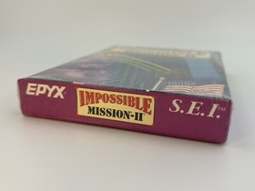 Impossible Mission II 2 Video Game Nintendo NES Factory SEALED S.E.I Epyx