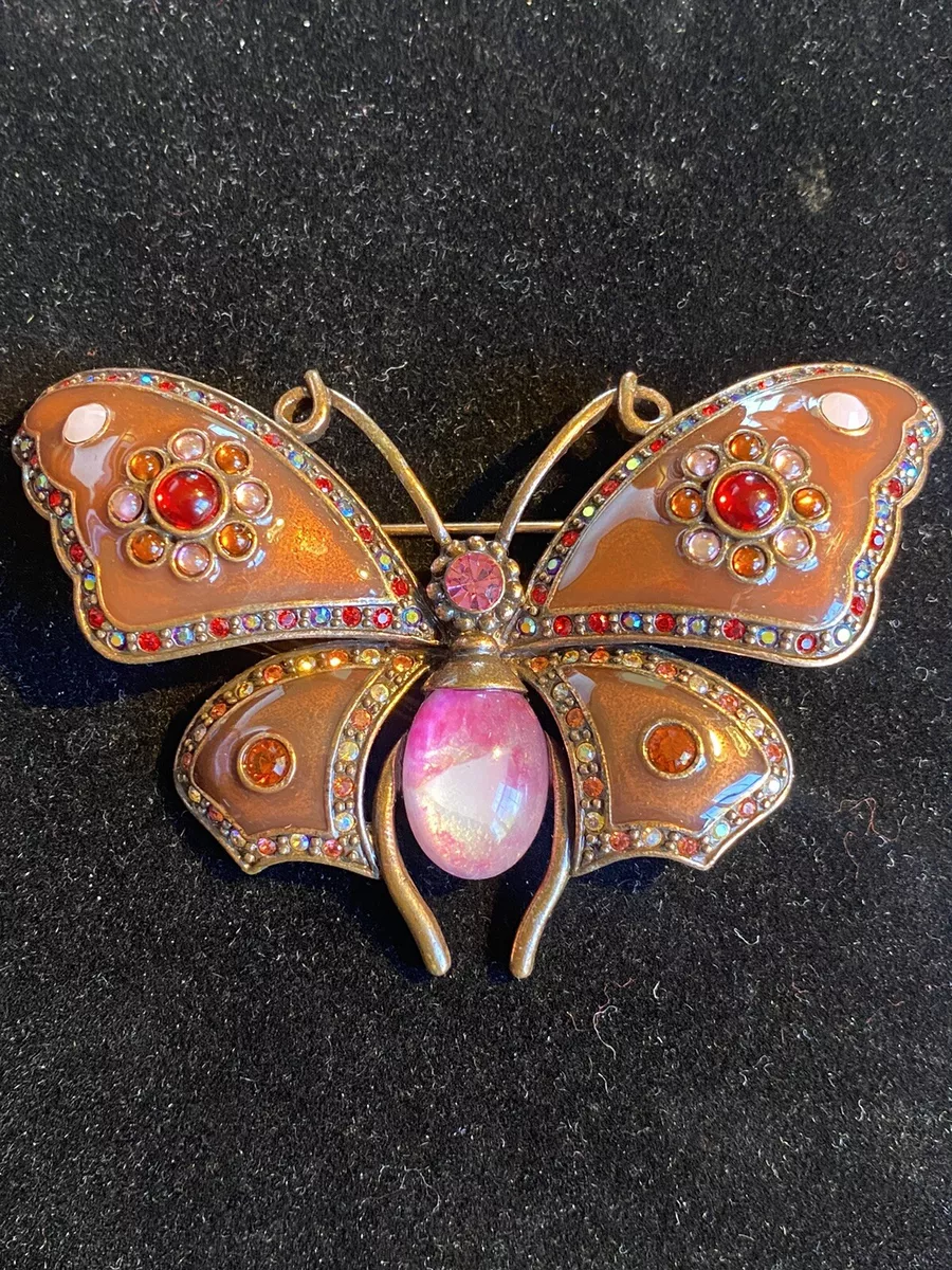 Joan rivers butterfly brooch deals