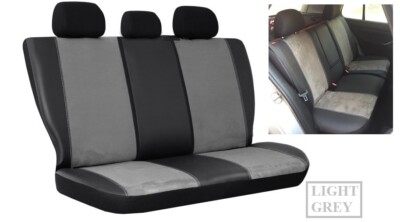 Tailored Eco-Leather & Alicante REAR Seat Car Covers Ford Mondeo Mk4 2007 - 2013