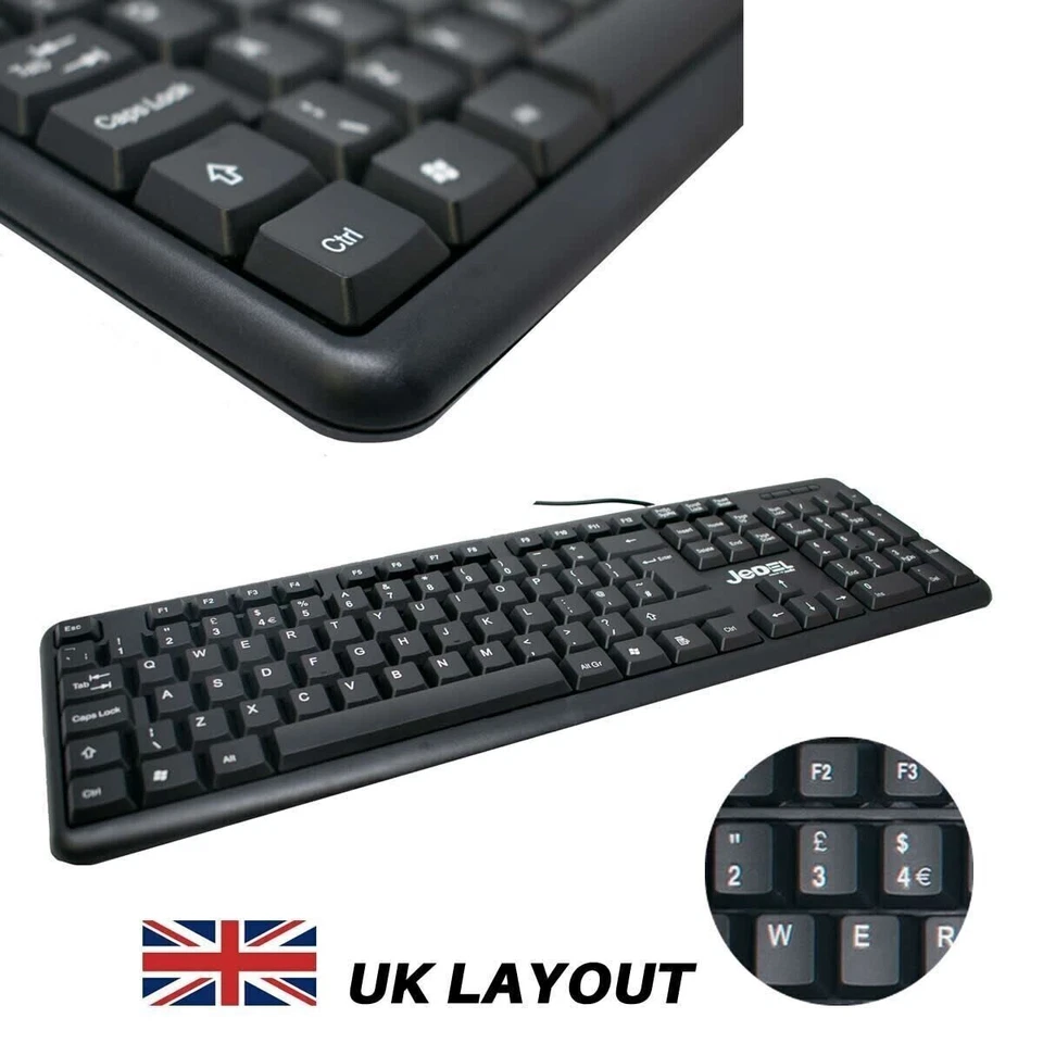 Jedel  USB UK Keyboard & Mouse & Headset Set and FREE delivery G-S11 - Image 2 of 4