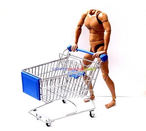 shopping cart barbie