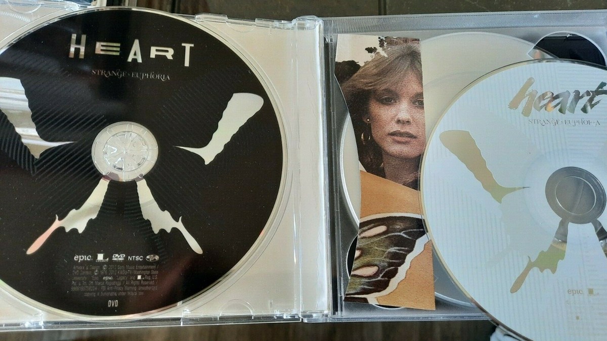 HEART - Strange Euphoria (3CD+DVD, Jun-2012, 4 Discs, Sony Legacy