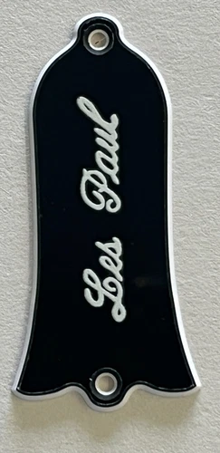 Guitar For Fit Gibson Epiphone Truss Rod Cover Plate logo Guitar Parts Black