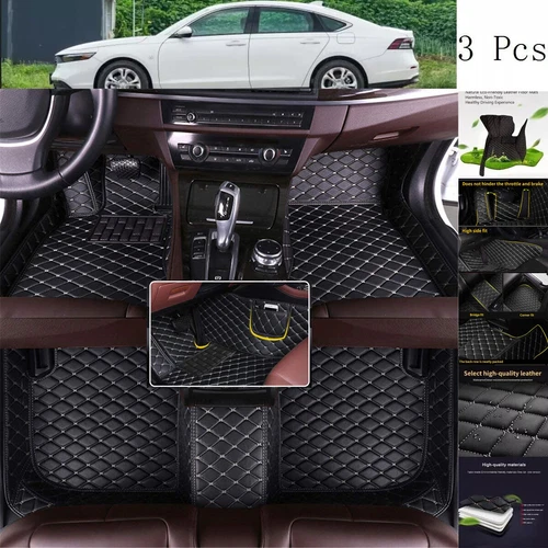 For Toyota Tacoma Ext Cab Car Floor Mats Leather Carpet Waterproof Cargo Liners - Bild 5 von 41