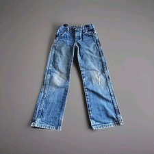 Wrangler Youth Blue Jeans Size 8 GOOD Cotton