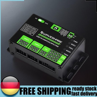 USB To UART/I2C/SPI/JTAG Adapter Converter 3.3V/5V USB To 1-ch UART + 1-ch JTAG