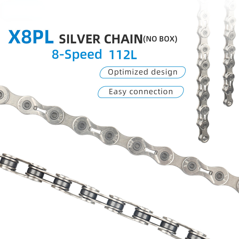 X Chain 【Xtone】 Shimano Nexus CN-NX10 Chain (Silver) (Single Speed) (114