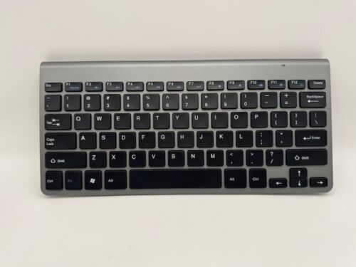 Portable Silver Ultra-Thin Wireless Keyboard - 第 1/6 張圖片