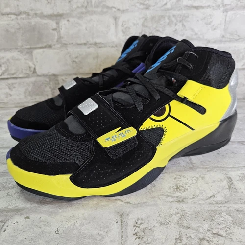 Air Jordan Zion 2 Naruto v. Sasuke schwarz Sneaker FB1628-087 Herren Größe 13