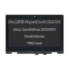 11.6" LCD Touch Screen Display Assembly for ASUS Notebook BR1100FKA-bp w/Bezel