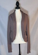 FDJ French Dressing Club • Rose Colored Cardigan • Size XL
