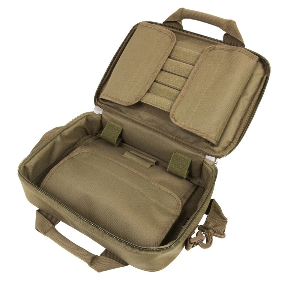 NcStar VISM Padded Double Pistol Range Bag w/Double Stack Magazine Pouches - Image 3 of 4