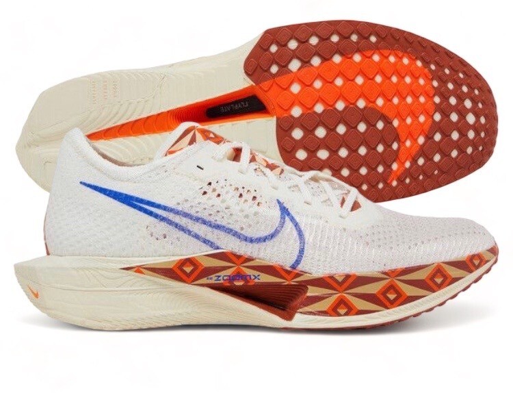 Nike ZoomX Vaporfly 3 Mens Running Shoes Size 11.5 Blue Ribbon Sport NEW