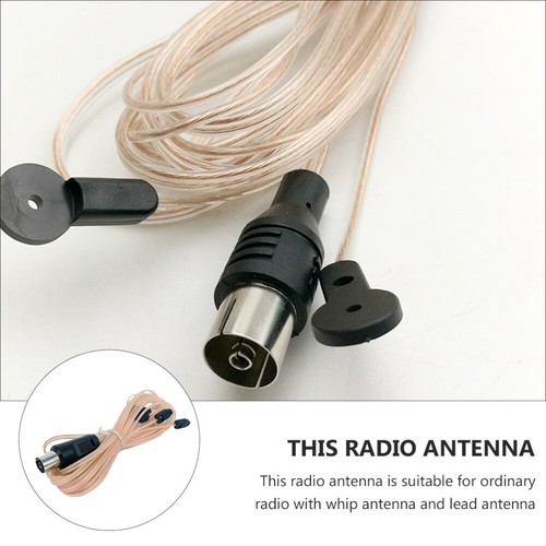 Female Connector Antenna Radio Accessory 75 Ohm Plug Wire - Zdjęcie 8 z 12