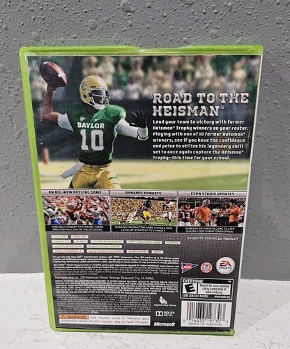 NCAA Football 13 Xbox 360 Featuring ESPN 2012 Road to the Heisman - Picture 3 of 5