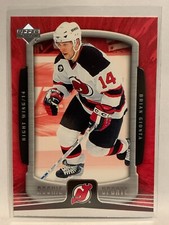 #58 Brian Gionta New Jersey Devils 2005-06 Upper Deck Rookie Update Hockey Card