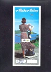 ALASKA AIRLINES & HORIZON TICKET JACKET 7/1995 ROUTE MAP & AD