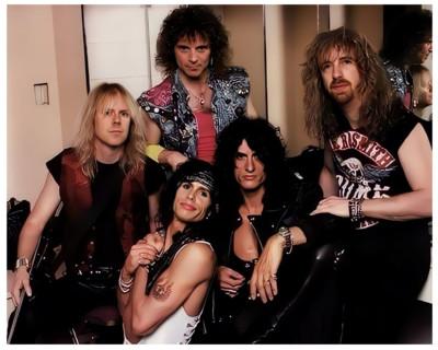 AEROSMITH - 8''X10'' PHOTOGRAPH