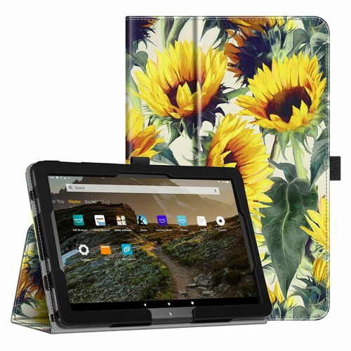 Case for Amazon Fire HD 10 (13th/11th Gen, 2023/2021) Slim Fit Folio Stand Cover - Picture 22 of 37