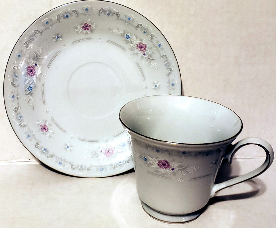 China Pearl Fine China Morning Star Pattern Cup & Saucer Fantasy Collection eBay