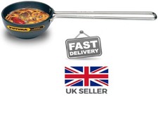 Hawkins Futura Hard Anodised Tadka Pan Spice Heating Pan - Black- UK stock