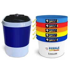 BUBBLEBAGDUDE Bubble Machine 5 Gallon with 5 Gallon Zipper Bag Bubble Hash Bags