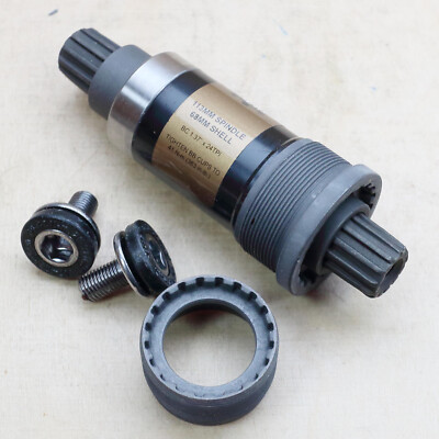 Sram Power Spline Innenlager Achslänge 113 mm 68 mm BSA Gewinde + Kurbelschraube