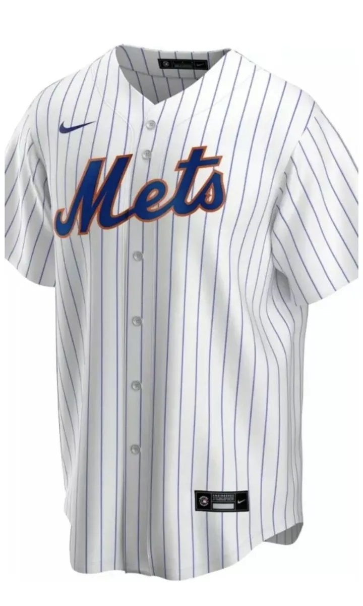 Men's New York Mets Jacob deGrom Nike White Home Authentic Player Jersey
