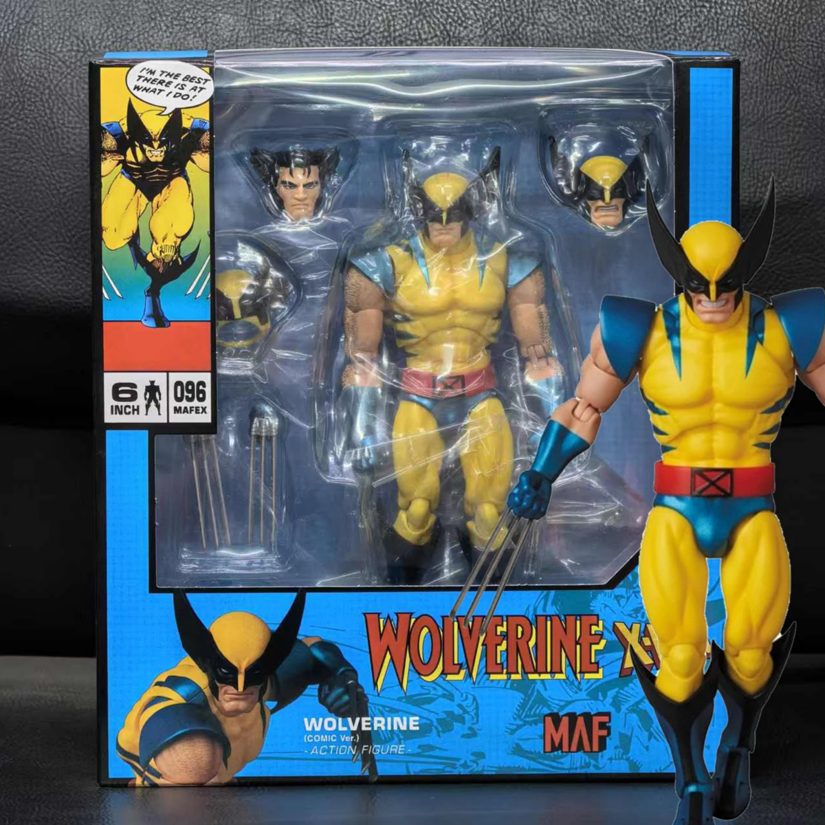 MAF Wolverine Action Figure Mafex No.096 Comic Ver. X-Men MAF Wolverine Action Figure Mafex No.096 Comic Ver. X-Men