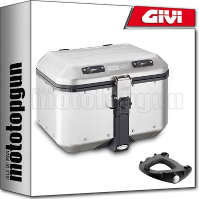 GIVI DLM46A TOP CASE + REAR RACK TREKKER DOLOMITI SYM MAXSYM TL 500 2021 21