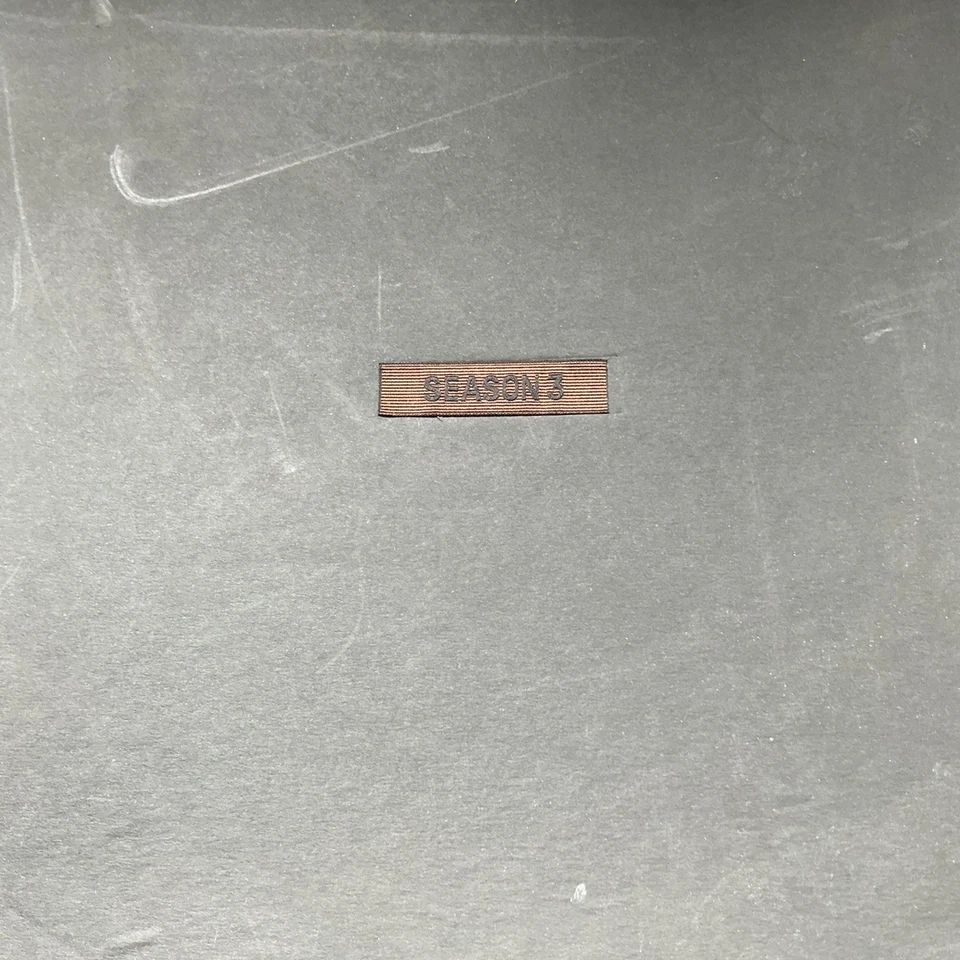 Botas de Combate Yeezy Temporada 3 Marrón Talla 42EU 9US Kanye West Tono Ónix RN 151191 Foto 2 de 4