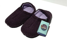 RockDove Women's Memory Foam Slippers Purple Two Tone NWT Size 7-8
