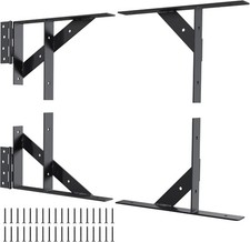 Gate Corner Brace Bracket Gate Kit for Wooden Fence Gate Hinges No Sag Frame Kit