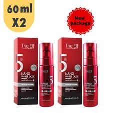 The Elf Nano White Dose Serum 10X Fast Nourish Skin 60 ml X2