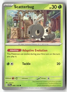Scatterbug 008/198 Scarlet & Violet Base Set Common